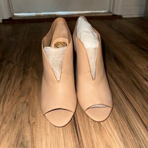 Vince Camuto Peeptoe Block Heel